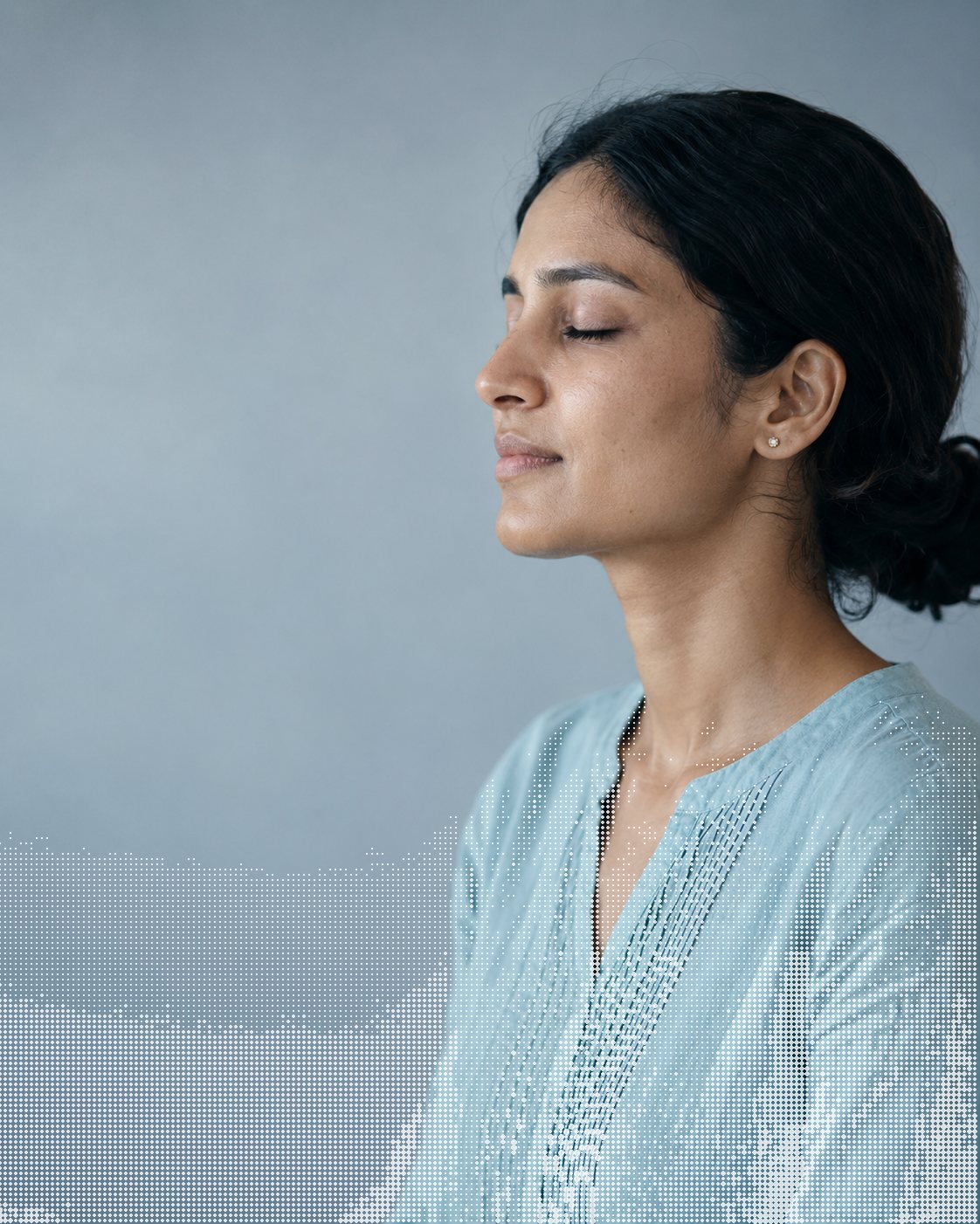 A calm, unhurried moment before a health check